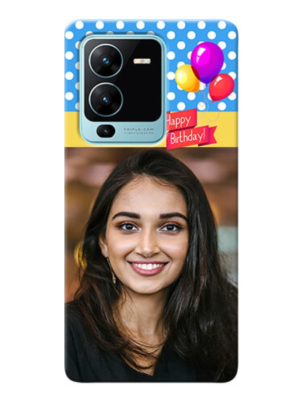 Custom Vivo V25 Pro 5G custom mobile back covers: Happy Birthday Design