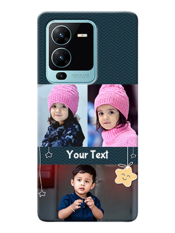 Custom Vivo V25 Pro 5G Mobile Back Covers Online: Hanging Stars Design