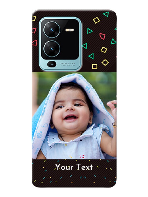 Custom Vivo V25 Pro 5G custom mobile cases with confetti birthday design