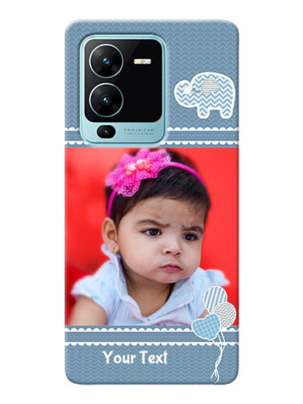 Custom Vivo V25 Pro 5G Custom Phone Covers with Kids Pattern Design