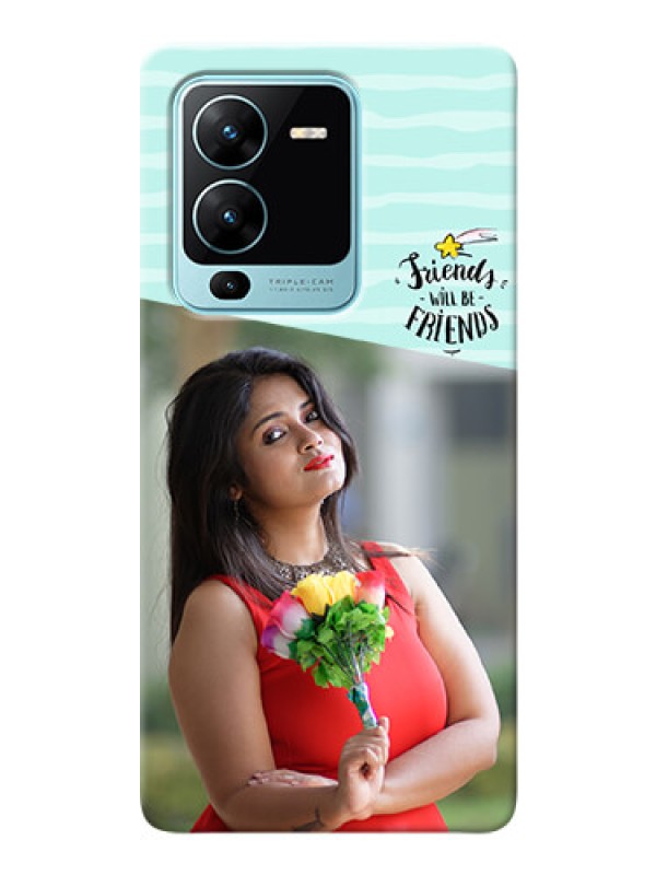 Custom Vivo V25 Pro 5G Mobile Back Covers: Friends Picture Icon Design