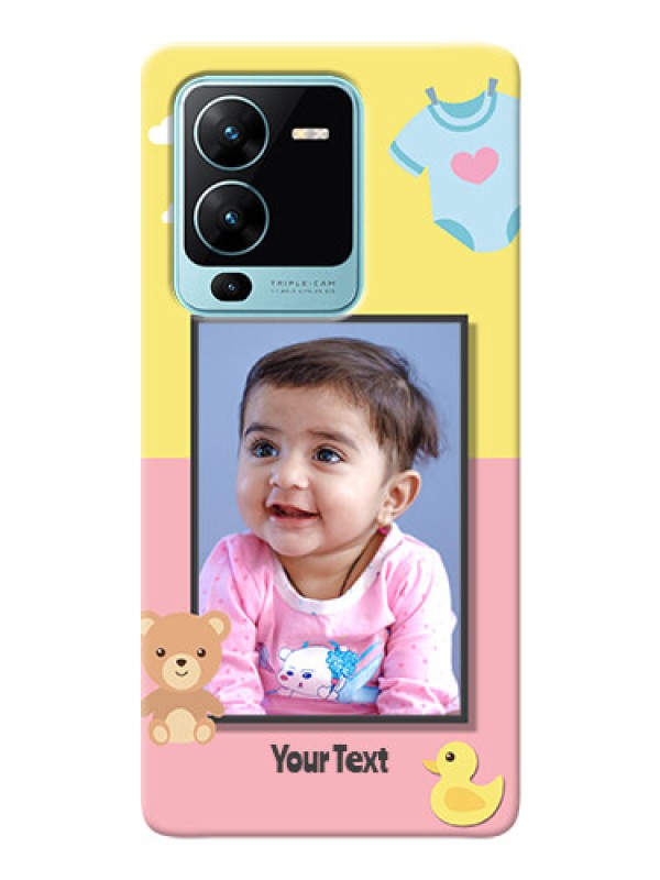 Custom Vivo V25 Pro 5G Back Covers: Kids 2 Color Design