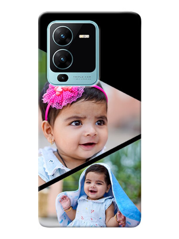 Custom Vivo V25 Pro 5G mobile back covers online: Semi Cut Design