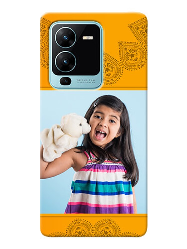 Custom Vivo V25 Pro 5G custom mobile back covers: Photo Wedding Design 