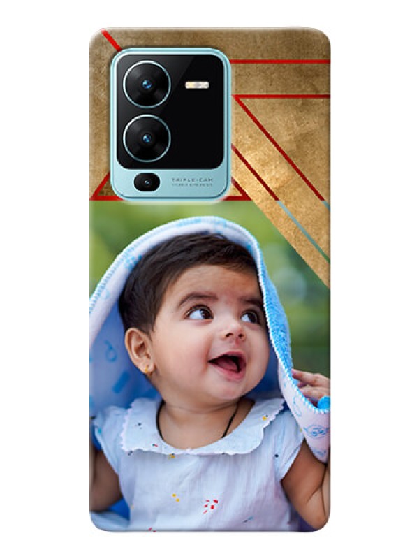 Custom Vivo V25 Pro 5G mobile phone cases: Gradient Abstract Texture Design