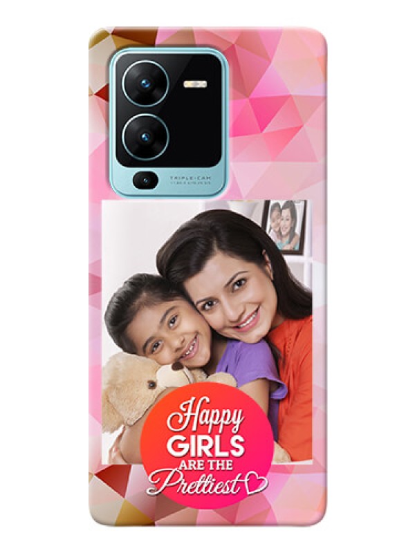 Custom Vivo V25 Pro 5G Personalized Phone Covers: Abstract Triangle Design