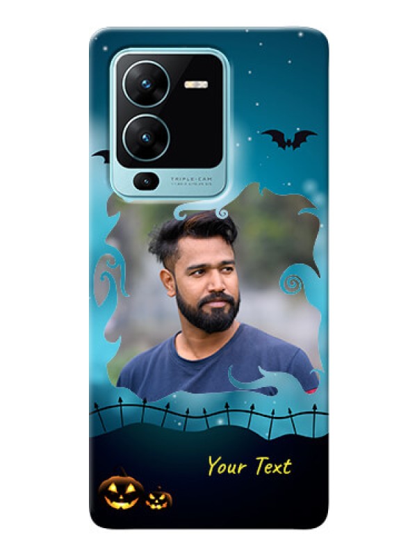 Custom Vivo V25 Pro 5G Personalised Phone Cases: Halloween frame design