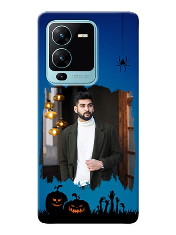 Custom Vivo V25 Pro 5G mobile cases online with pro Halloween design 