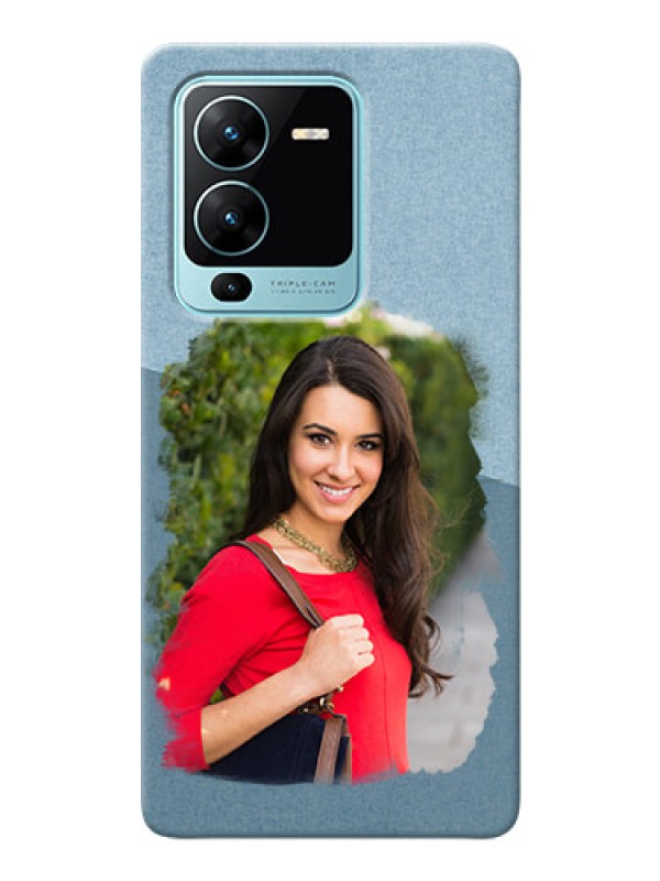 Custom Vivo V25 Pro 5G custom mobile phone covers: Grunge Line Art Design