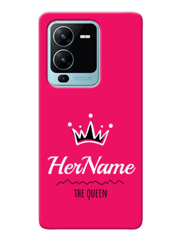 Custom Vivo V25 Pro 5G Queen Phone Case with Name