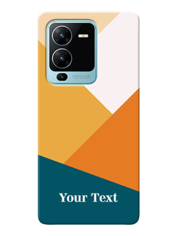 Custom Vivo V25 Pro 5G Custom Phone Cases: Stacked Multi-colour Design