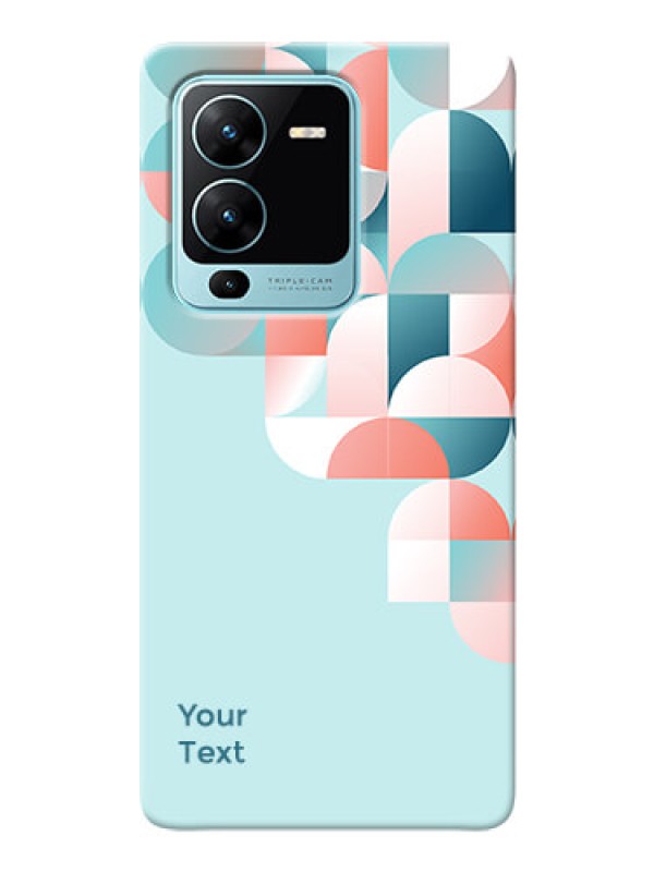 Custom Vivo V25 Pro 5G Back Covers: Stylish Semi-circle Pattern Design