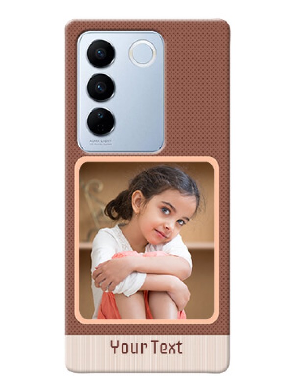 Custom Vivo V27 5G Phone Covers: Simple Pic Upload Design
