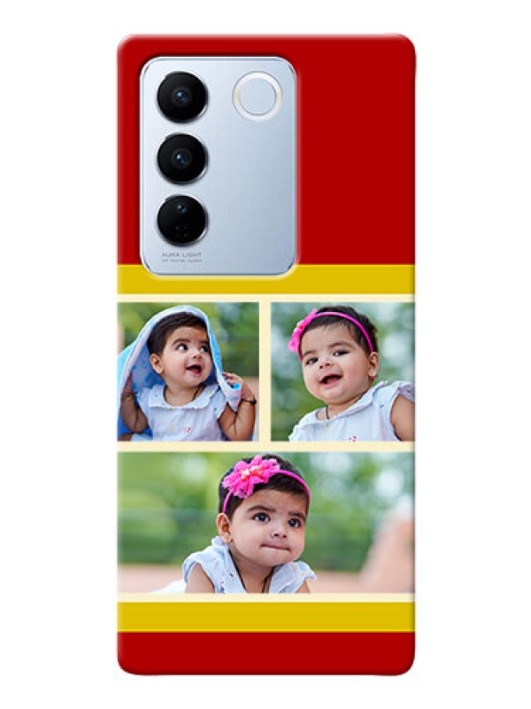 Custom Vivo V27 5G mobile phone cases: Multiple Pic Upload Design