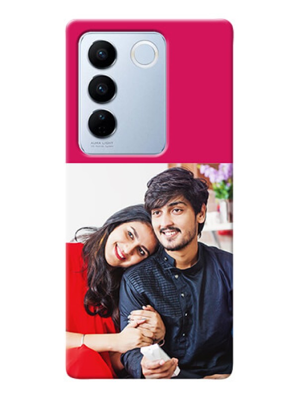 Custom Vivo V27 5G custom phone cases: Anniversary Cover Design