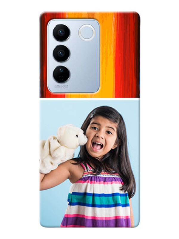 Custom Vivo V27 5G custom phone covers: Multi Color Design