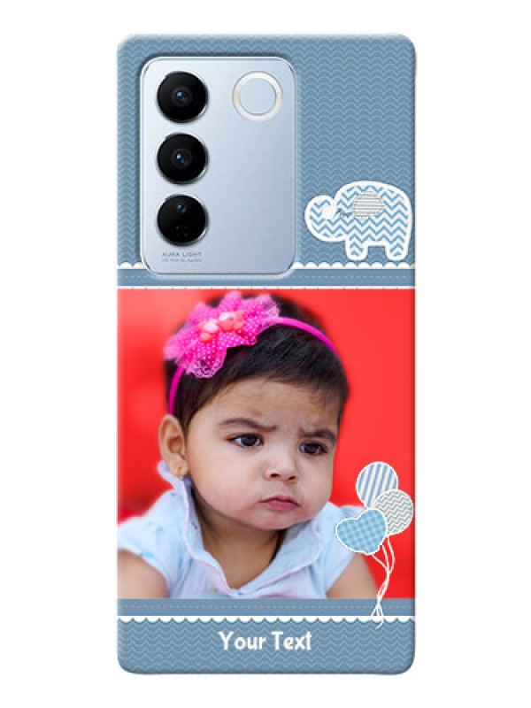 Custom Vivo V27 5G Custom Phone Covers with Kids Pattern Design
