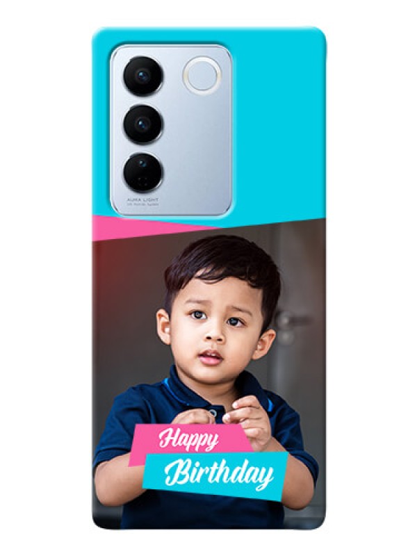 Custom Vivo V27 5G Mobile Covers: Image Holder with 2 Color Design