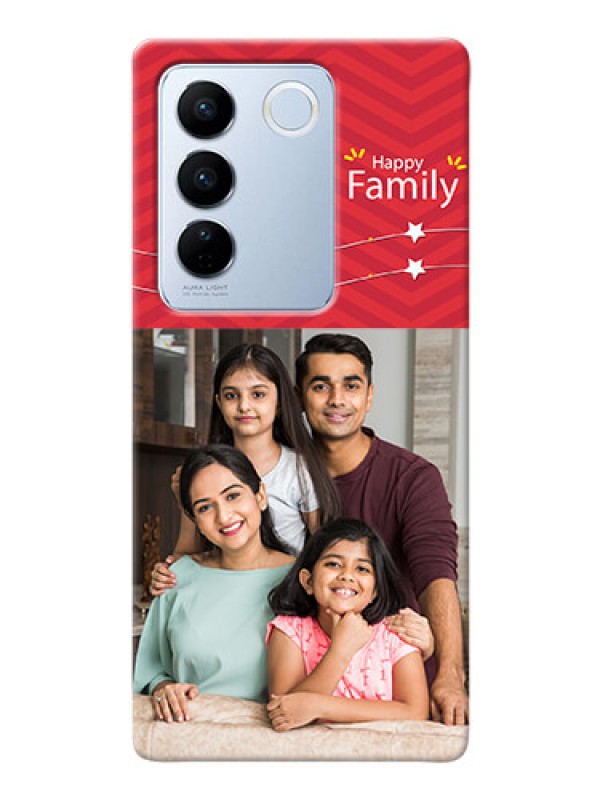 Custom Vivo V27 5G customized phone cases: Happy Family Design