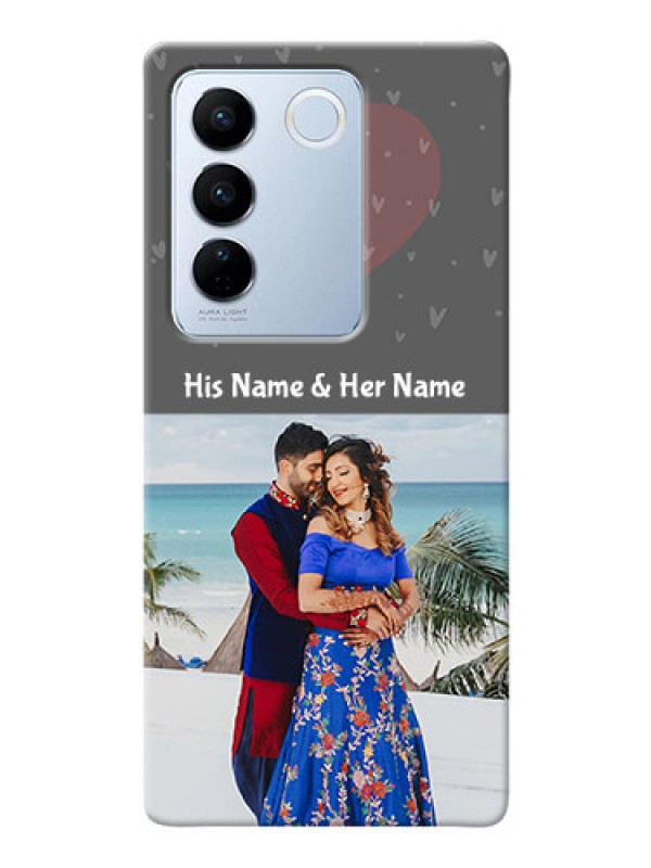 Custom Vivo V27 5G Mobile Covers: Buy Love Design with Photo Online