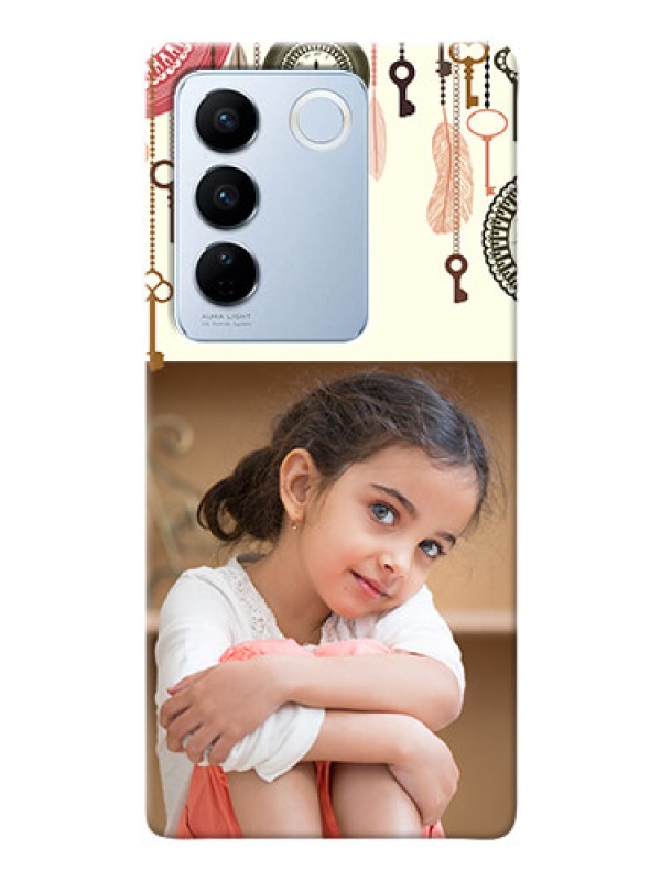 Custom Vivo V27 5G Phone Back Covers: Boho Style Design