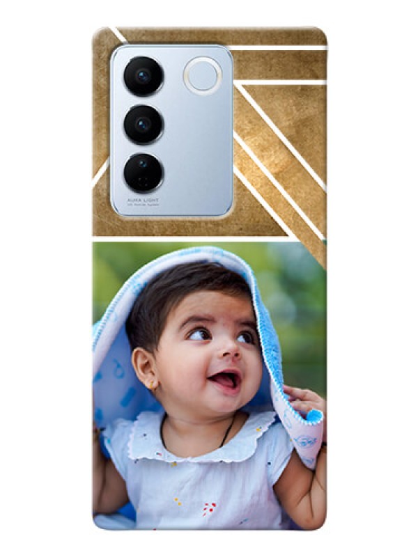 Custom Vivo V27 5G mobile phone cases: Gradient Abstract Texture Design