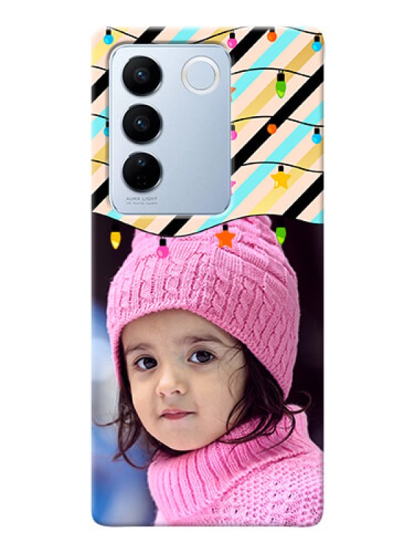 Custom Vivo V27 5G Personalized Mobile Covers: Lights Hanging Design