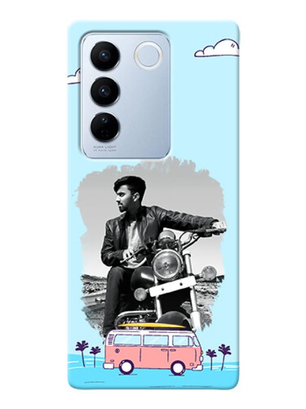 Custom Vivo V27 5G Mobile Covers Online: Travel & Adventure Design