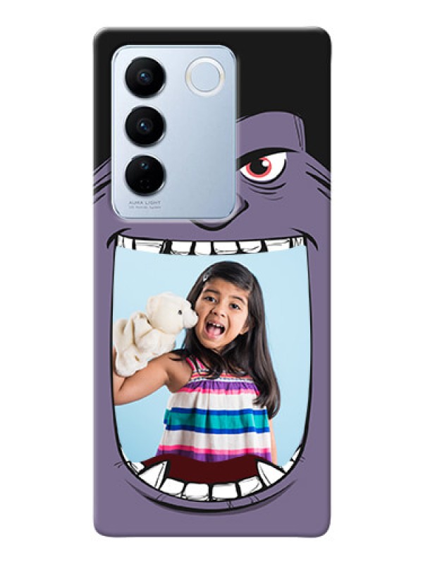 Custom Vivo V27 5G Personalised Phone Covers: Angry Monster Design