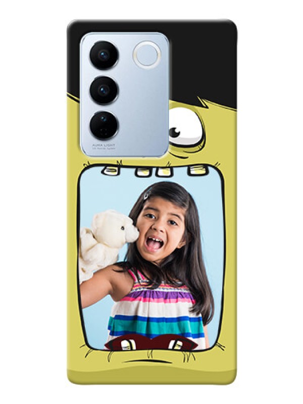 Custom Vivo V27 5G Mobile Covers: Cartoon monster back case Design