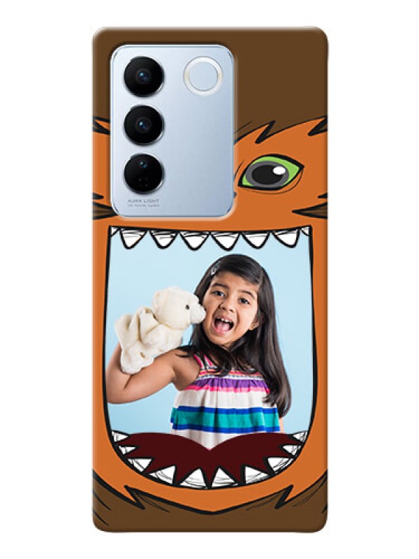 Custom Vivo V27 5G Phone Covers: Owl Monster Back Case Design