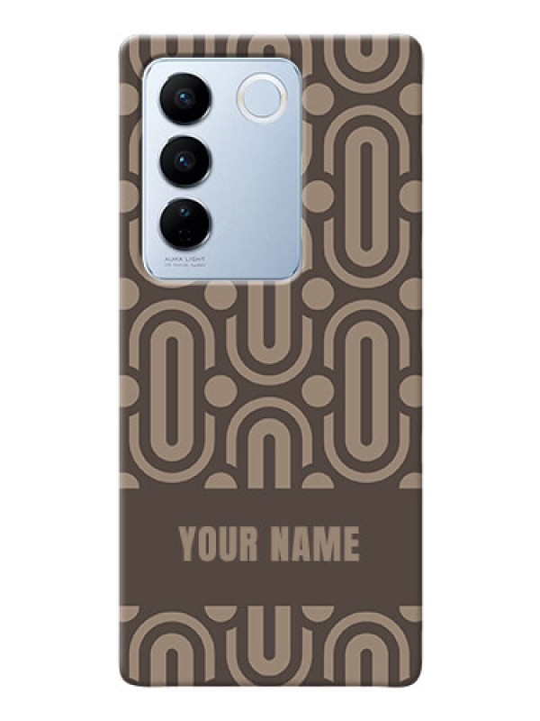 Custom Vivo V27 5G Custom Phone Covers: Captivating Zero Pattern Design
