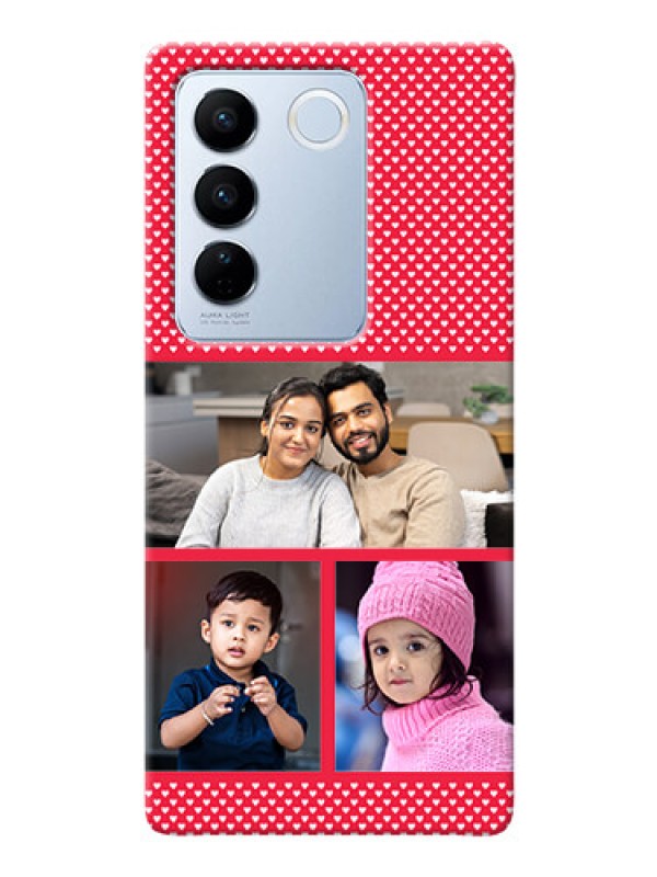 Custom Vivo V27 Pro 5G mobile back covers online: Bulk Pic Upload Design