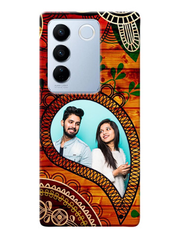 Custom Vivo V27 Pro 5G custom mobile cases: Abstract Colorful Design