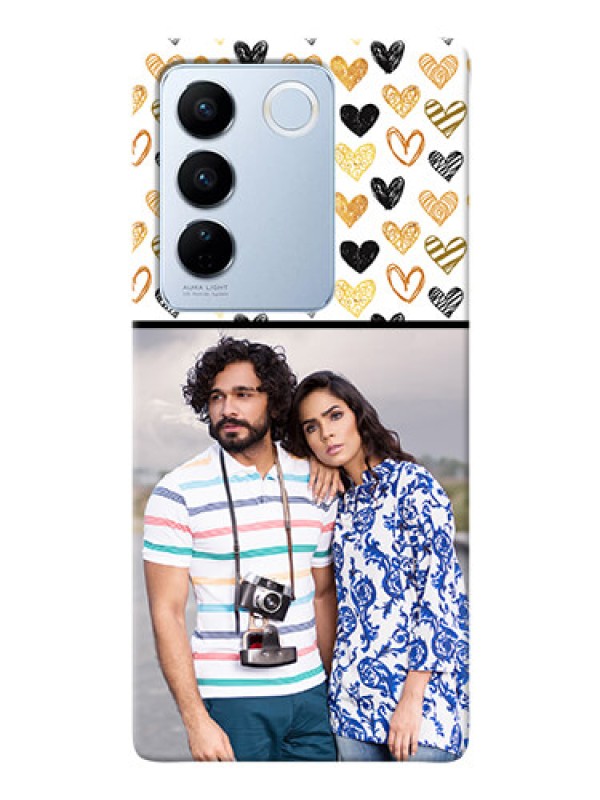 Custom Vivo V27 Pro 5G Personalized Mobile Cases: Love Symbol Design