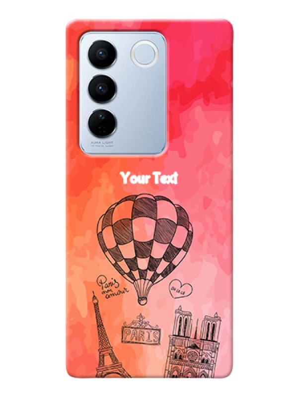 Custom Vivo V27 Pro 5G Personalized Mobile Covers: Paris Theme Design