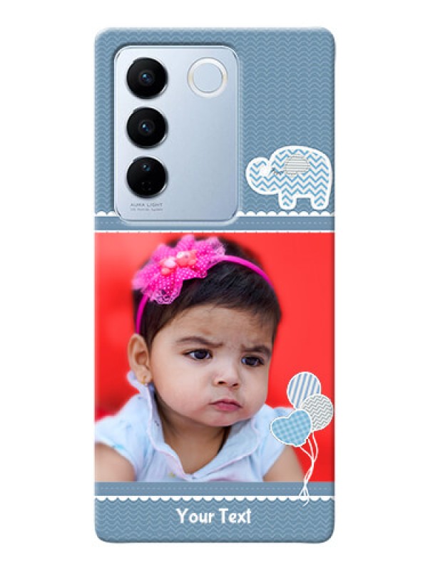 Custom Vivo V27 Pro 5G Custom Phone Covers with Kids Pattern Design