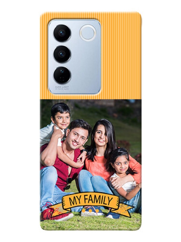 Custom Vivo V27 Pro 5G Personalized Mobile Cases: My Family Design