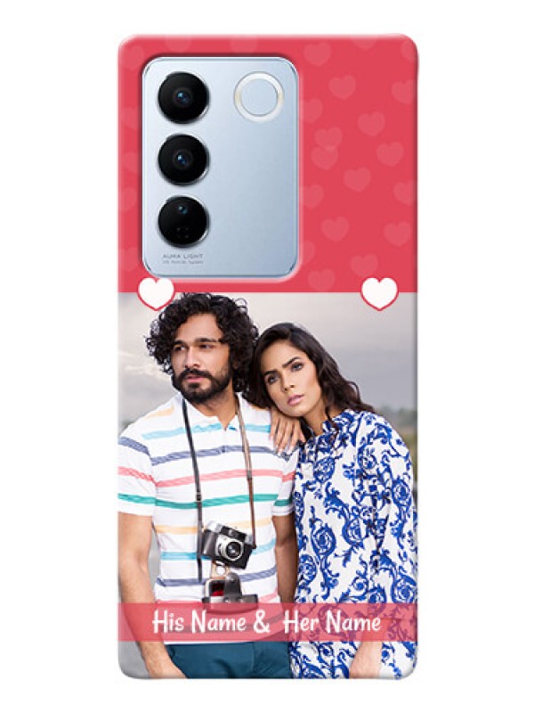 Custom Vivo V27 Pro 5G Mobile Cases: Simple Love Design
