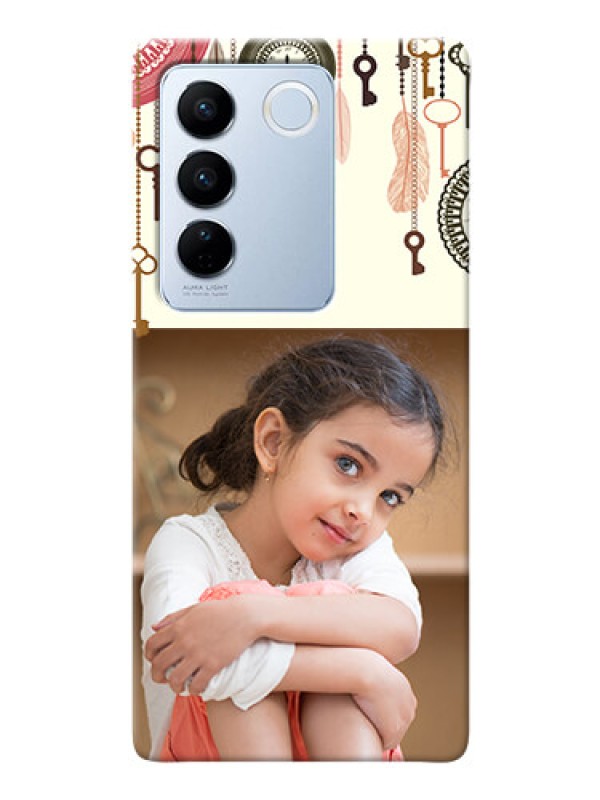 Custom Vivo V27 Pro 5G Phone Back Covers: Boho Style Design