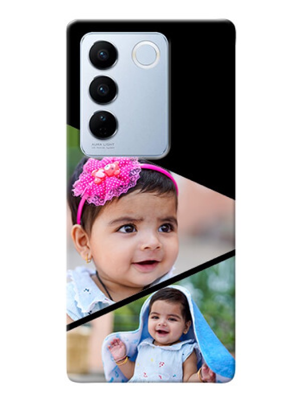 Custom Vivo V27 Pro 5G mobile back covers online: Semi Cut Design