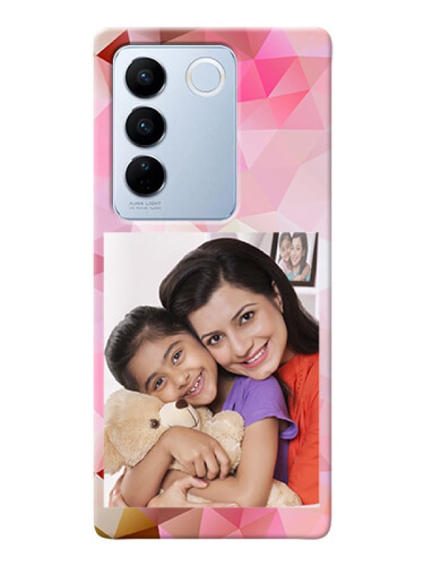 Custom Vivo V27 Pro 5G Personalized Phone Covers: Abstract Triangle Design