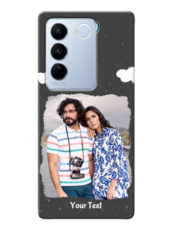Custom Vivo V27 Pro 5G Mobile Back Covers: splashes with love doodles Design