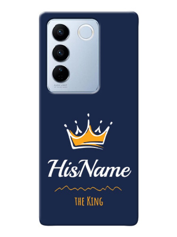 Custom Vivo V27 Pro 5G King Phone Case with Name