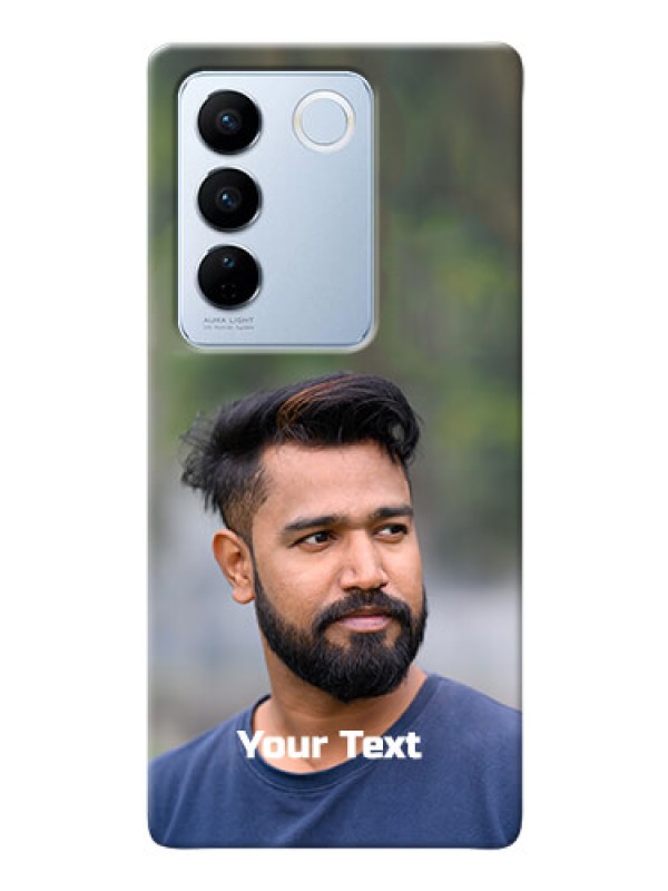Custom Vivo V27 Pro 5G Mobile Cover: Photo with Text