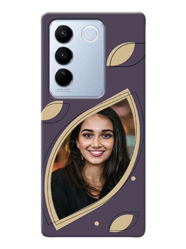 Custom Vivo V27 Pro 5G Custom Phone Cases: Falling Leaf Design