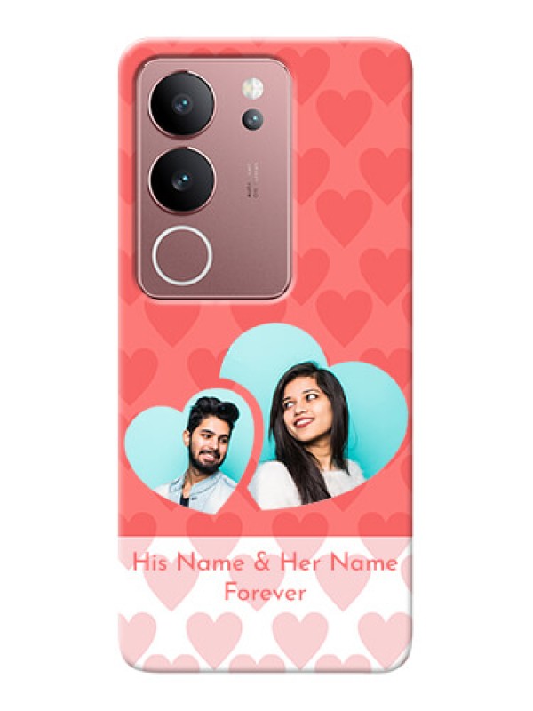 Custom Vivo V29 5G personalized phone covers: Couple Pic Upload Design