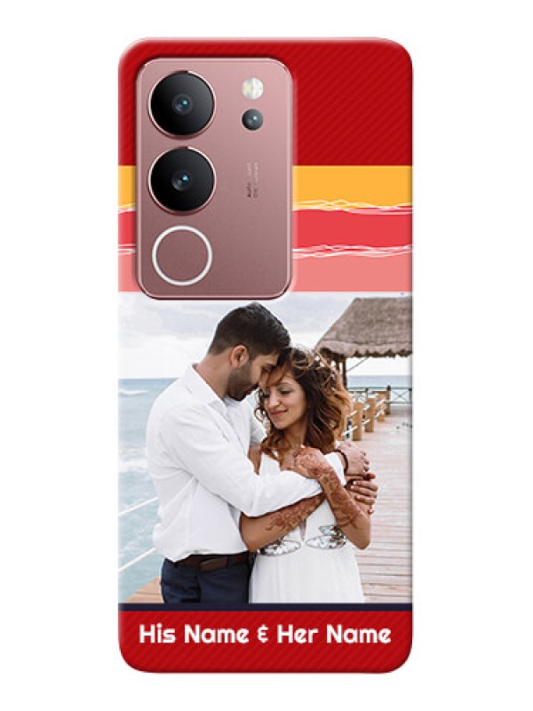 Custom Vivo V29 5G custom mobile phone covers: Colorful Case Design