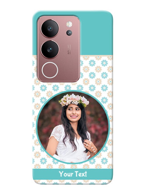 Custom Vivo V29 5G Custom Mobile Back Covers: Beautiful Flowers Design