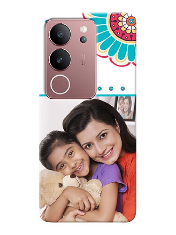 Custom Vivo V29 5G custom mobile phone cases: Flower Design